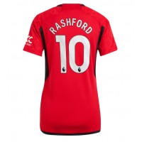 Manchester United Marcus Rashford #10 Kotipaita Naiset 2023-24 Lyhythihainen